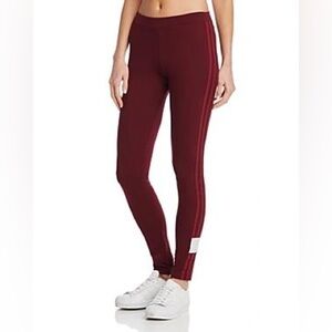 Adidas maroon leggings